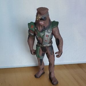 1996 Chewbacca KENNER action Figure Bounty Hunter Disguise